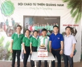 Hội LHTN Việt Nam thị xã Điện Bàn chúc mừng sinh nhật Đội cháo từ thiện Quảng Nam
