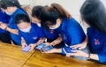 Sinh viên tham gia cuộc thi tìm hiểu Luật Cảnh sát biển Việt Nam