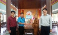 Hội LHTN Việt Nam tỉnh thăm, chúc mừng nhân Đại lễ Phật đản Phật lịch 2566