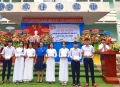 Huyện đoàn Quế Sơn đến thăm và chúc mừng Phòng GD và ĐT huyện và các trường THPT trên địa bàn nhân kỷ niệm 40 năm Ngày Nhà giáo Việt Nam
