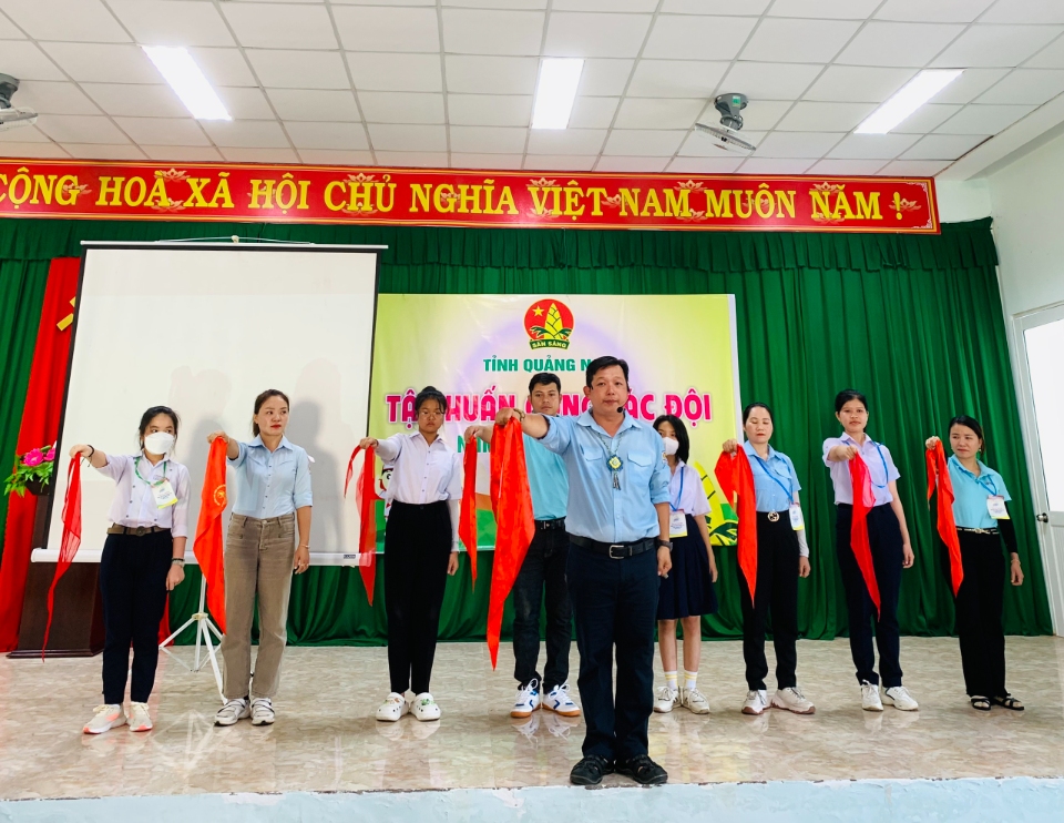 Trại hè “Khăn quàng đỏ tỉnh Quảng Nam năm 2022”