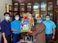 Hội LHTN Việt Nam tỉnh thăm, tặng hoa chúc mừng nhân Đại lễ Phật đản PL 2565