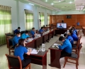 Hội nghị giao ban Bí thư Đoàn cấp huyện về công tác phòng, chống dịch bệnh Covid-19