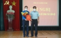 Trao quyết định về công tác cán bộ cho đồng chí Nguyễn Xuân Đức