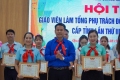 Công nhận 37 giáo viên làm Tổng phụ trách Đội giỏi cấp tỉnh
