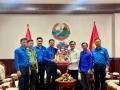 Lãnh đạo tỉnh Sê Kông tiếp đoàn công tác Tỉnh đoàn Quảng Nam