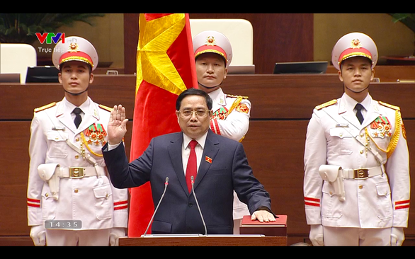 Ông Phạm Minh Chính tái đắc cử Thủ tướng Chính phủ
