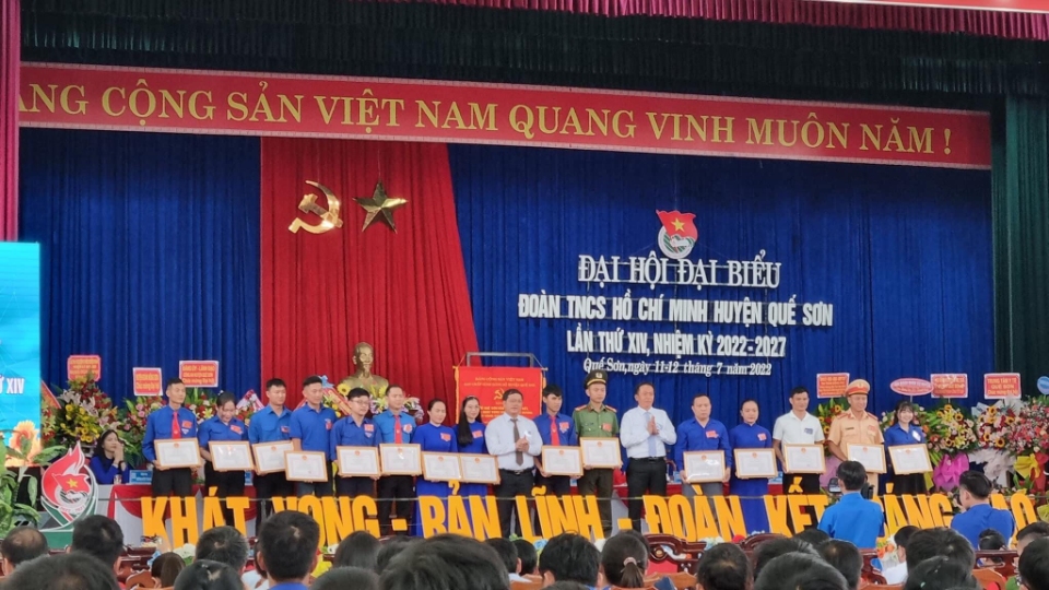 Nhiệm kỳ 2017 - 2022, tuổi trẻ Quế Sơn thực hiện 140 công trình thanh niên