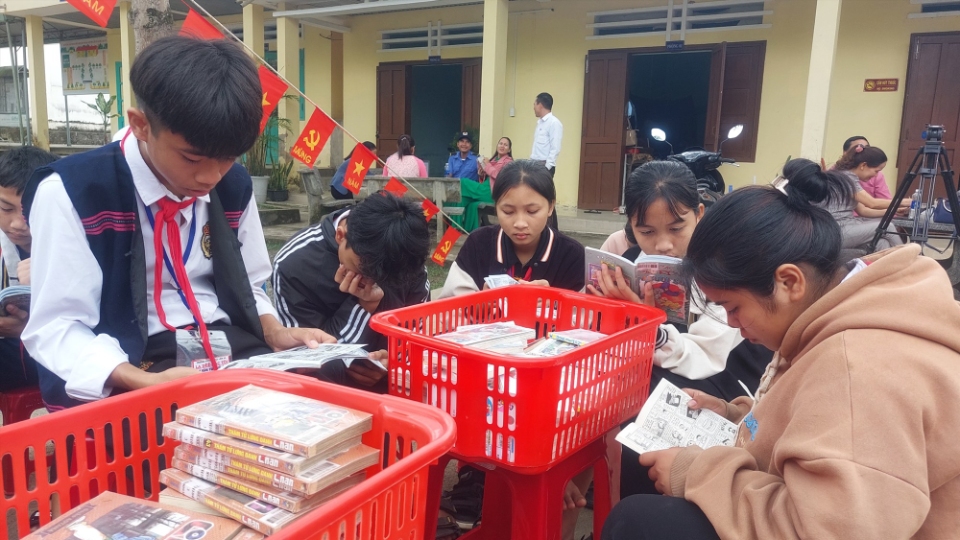 Nam Giang hưởng ứng Ngày sách và văn hóa đọc Việt Nam